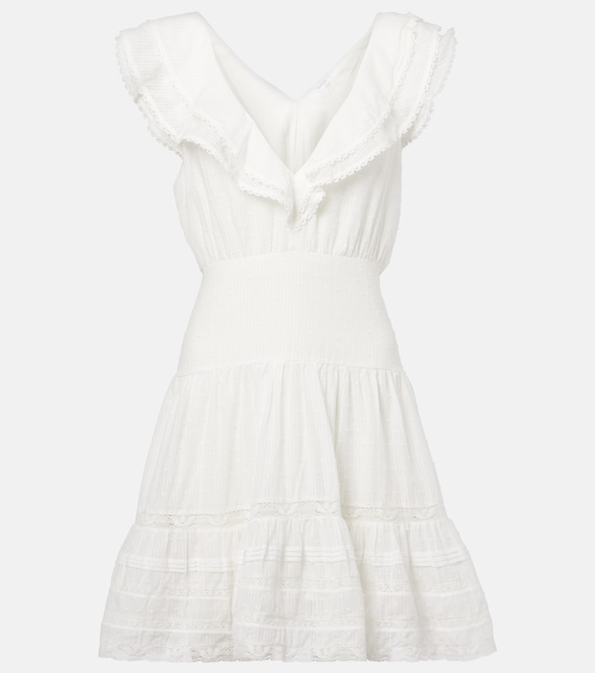 Della striped cotton minidress | Poupette St Barth