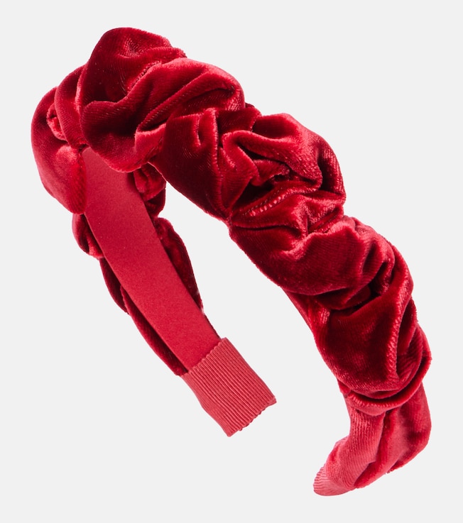 Lia velvet headband | Jennifer Behr