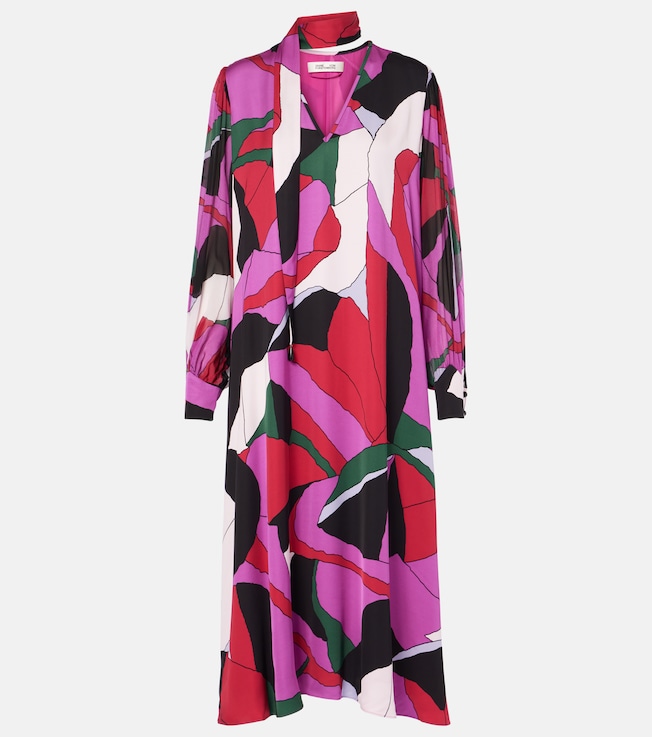 Abel printed midi dress | Diane von Furstenberg