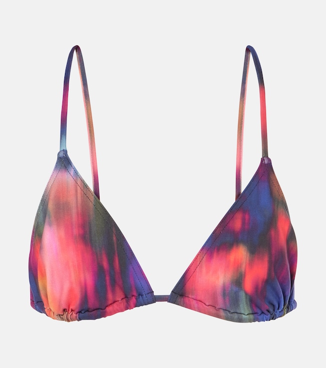 Spatiale printed bikini top | Eres
