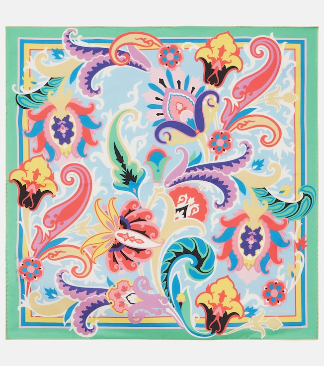 Norma floral silk scarf | Etro