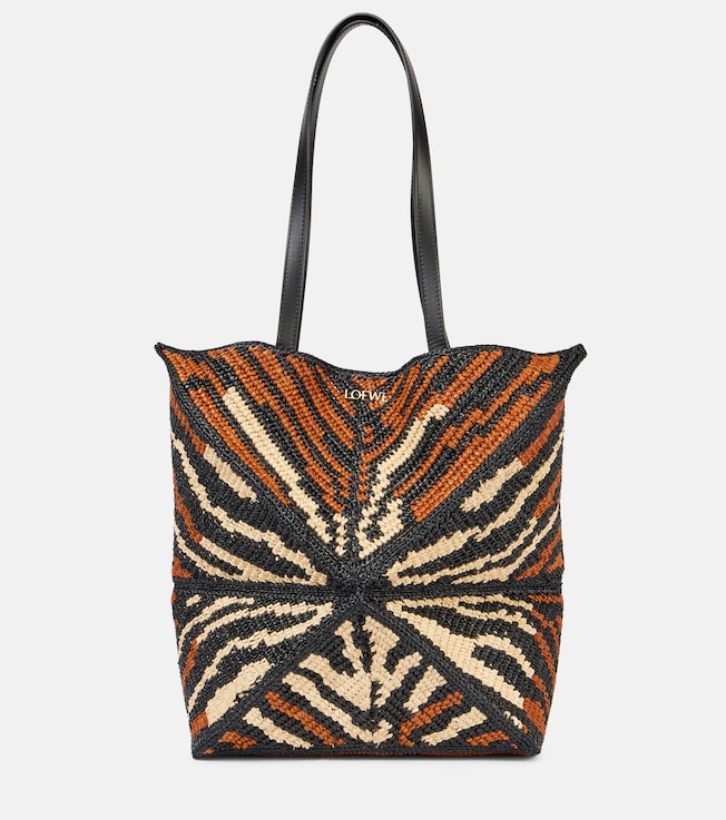 Paula's Ibiza Puzzle Fold Medium tote bag | Loewe