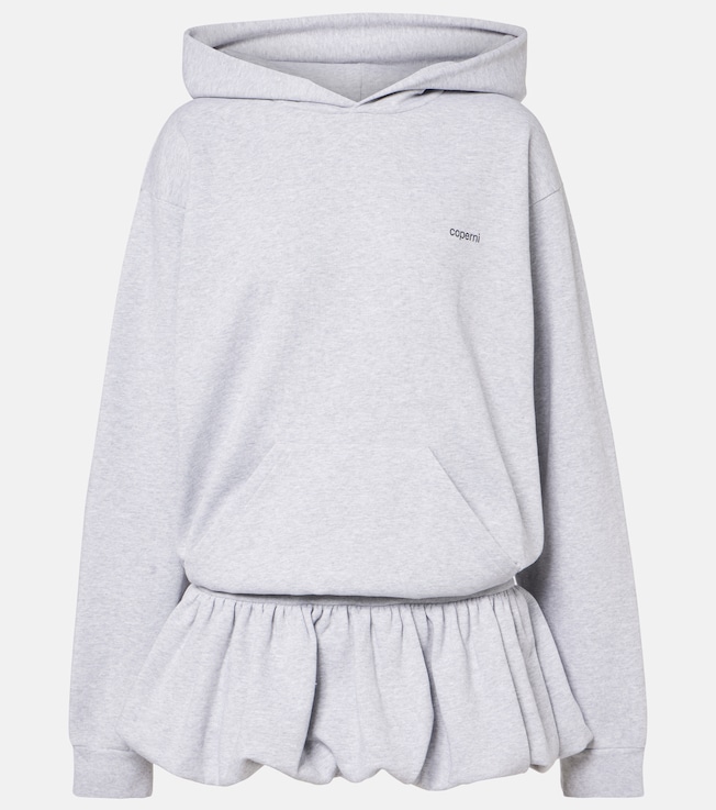 Basque logo cotton-blend jersey minidress | Coperni