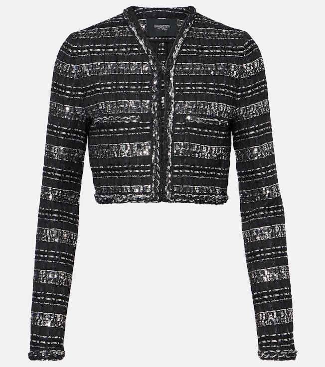 Cropped lamé jacket | Giambattista Valli