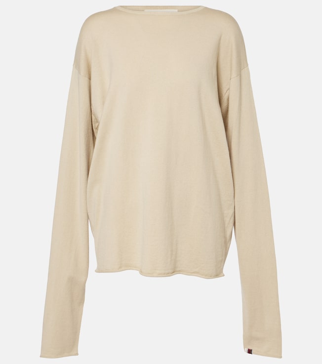 N°347 Aries cotton and cashmere top | Extreme Cashmere