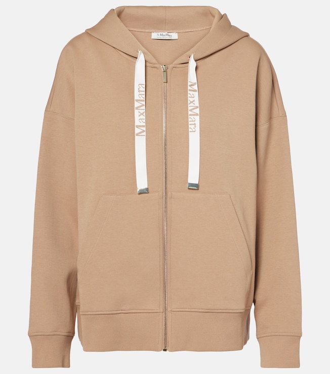 Jour cotton-blend jersey hoodie | 'S Max Mara