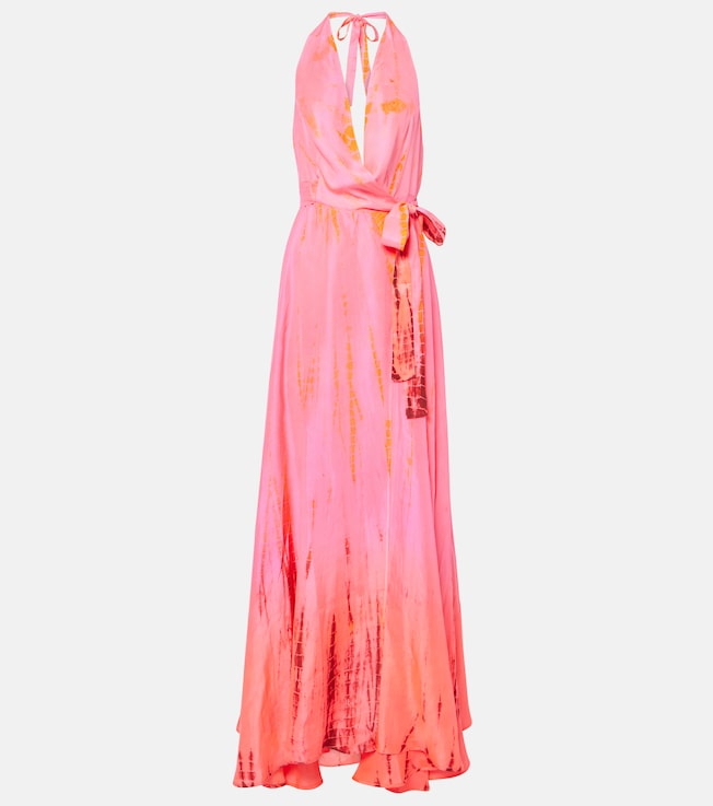 Silk maxi dress | Anna Kosturova