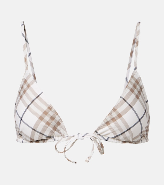 Burberry Check bikini top | Burberry