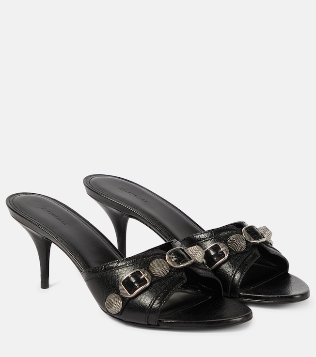 Cagole leather mules | Balenciaga