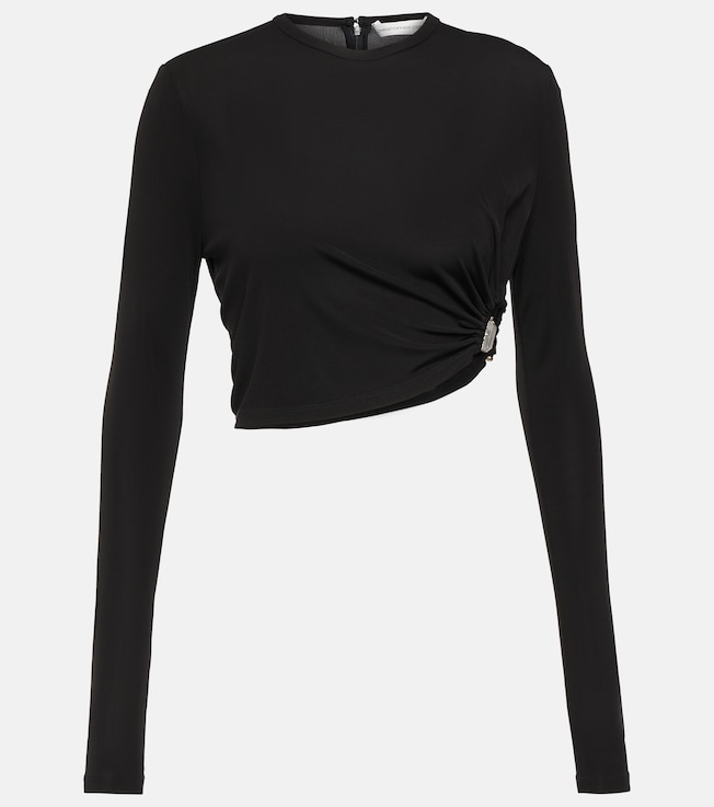 Embellished cutout jersey maxi dress | Christopher Esber