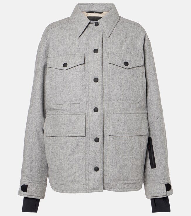 Wool down ski jacket | Moncler Grenoble