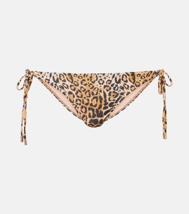 Costa leopard-print bikini bottom | Melissa Odabash