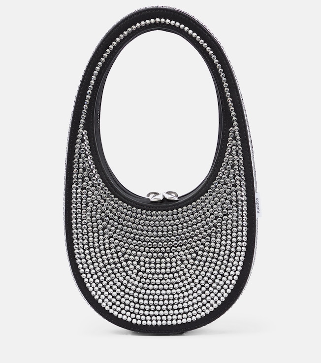 Swipe Mini embellished shoulder bag | Coperni