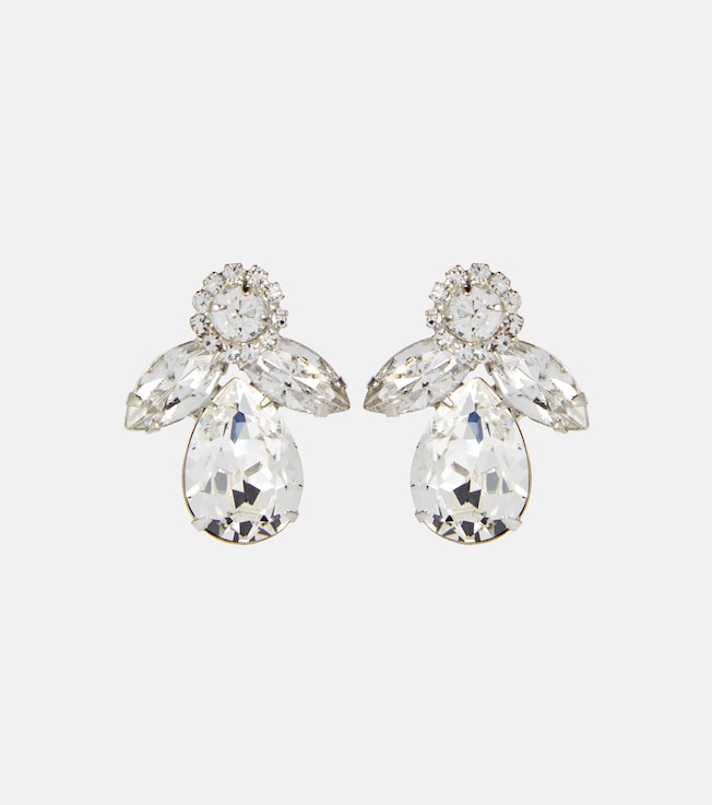 Edith crystal-embellished earrings | Jennifer Behr