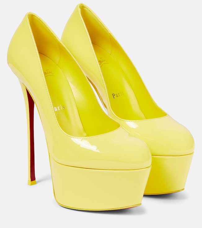 Dolly Alta patent leather platform pumps | Christian Louboutin
