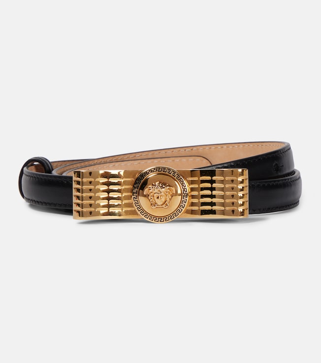 Gianni Ribbon leather belt | Versace