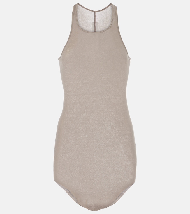 Ribbed-knit cotton tank top | Rick Owens