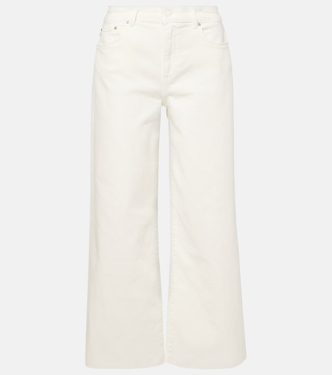 Saige high-rise wide-leg jeans | AG Jeans