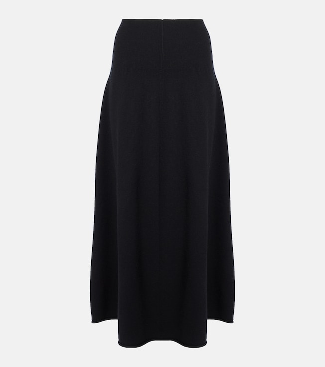 N°388 Ease cashmere-blend maxi skirt | Extreme Cashmere