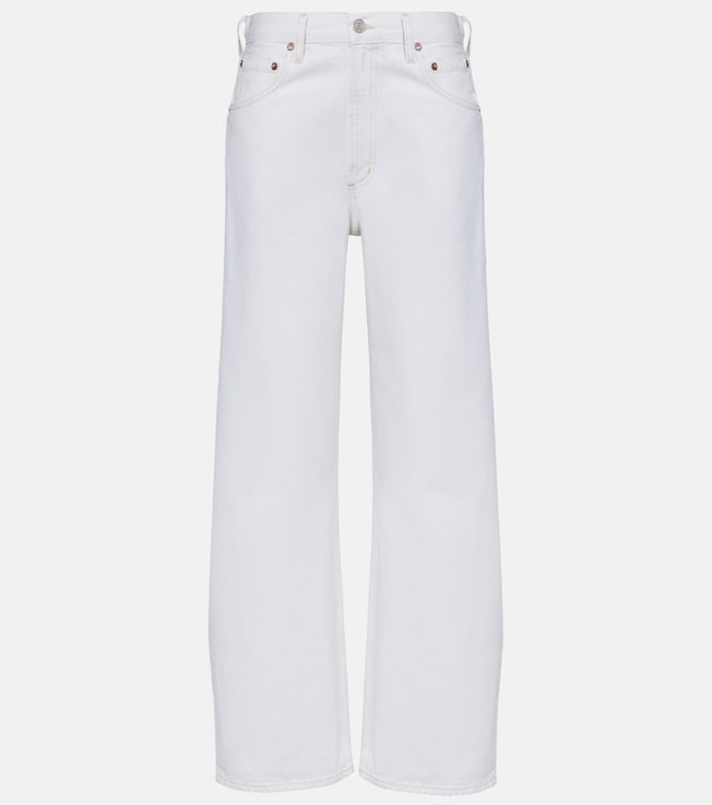 Mid-rise wide-leg jeans | Agolde