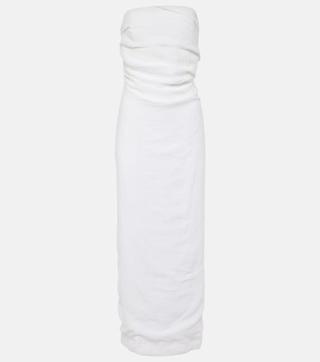 Bridal Sabella linen maxi dress | Tove