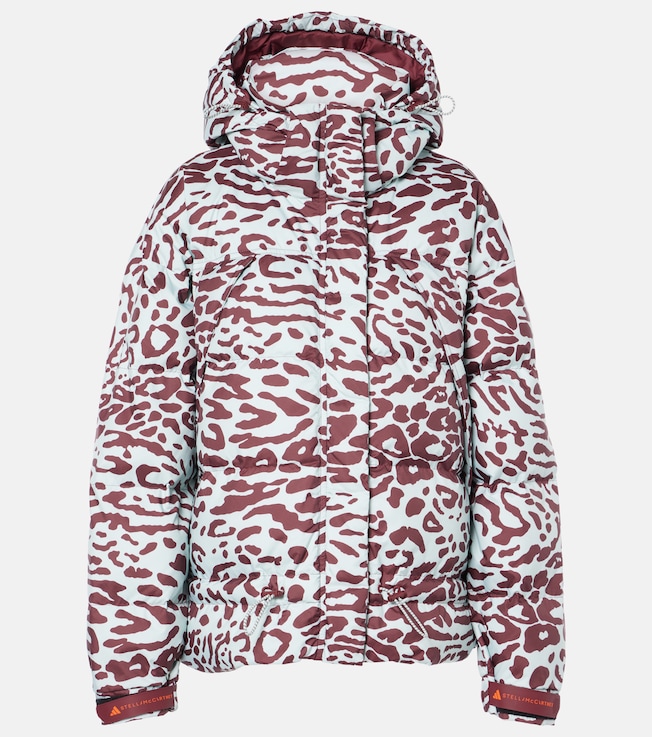 TrueNature leopard-print puffer jacket | Adidas by Stella McCartney