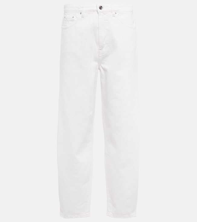 High-rise barrel-leg jeans | Toteme