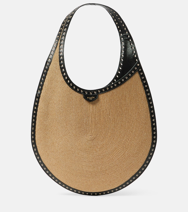 One Piece Medium paper straw shoulder bag | Alaïa