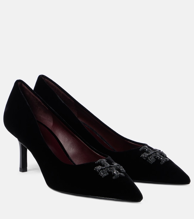 Eleanor Pave 65 velvet pumps | Tory Burch