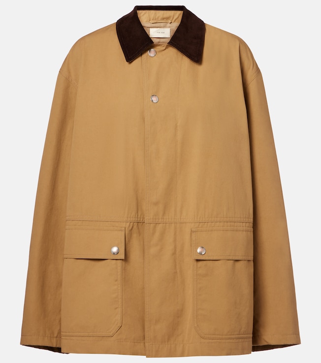 Frank cotton gabardine jacket | The Row