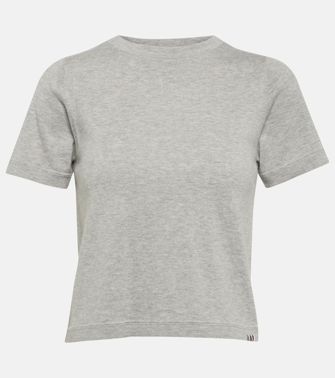 N°267 Tina cotton and cashmere T-shirt | Extreme Cashmere