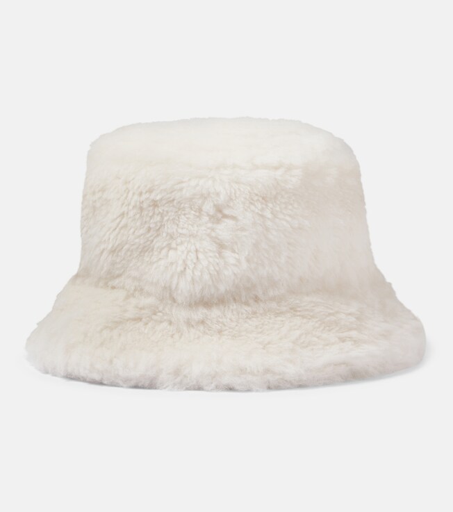 Shearling bucket hat | Moncler