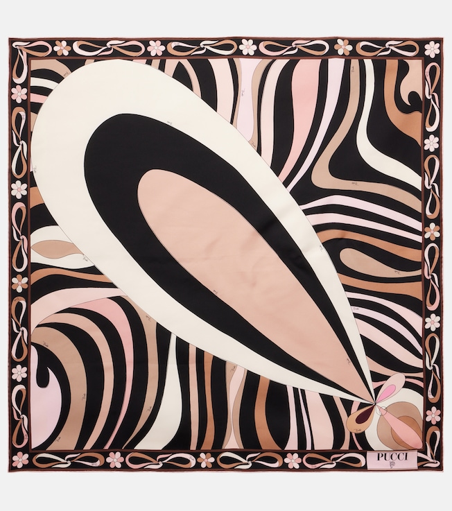 Silk twill scarf | Pucci
