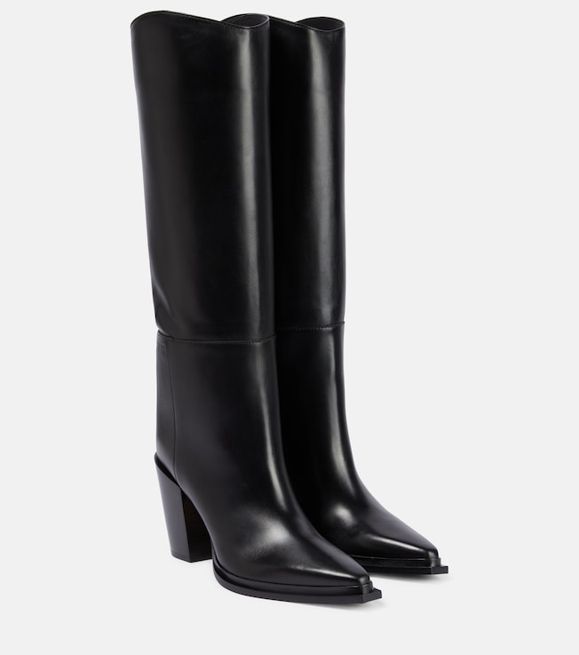 Cece 80 leather knee-high boots | Jimmy Choo