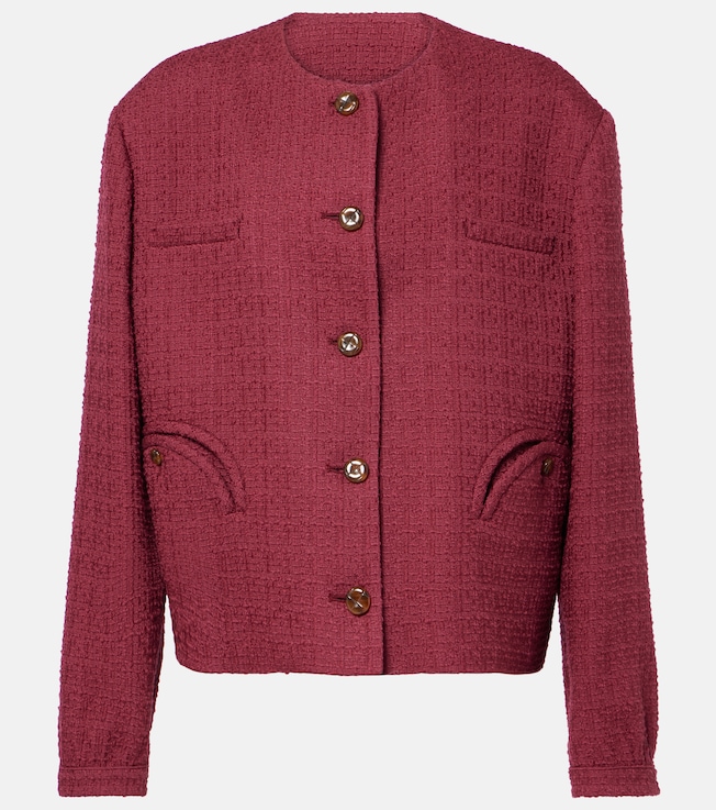 Rush Gliss cotton-blend bouclé jacket | Blazé Milano