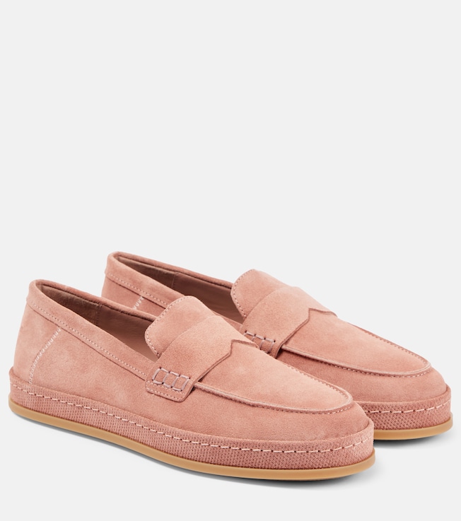 H683 suede loafers | Hogan