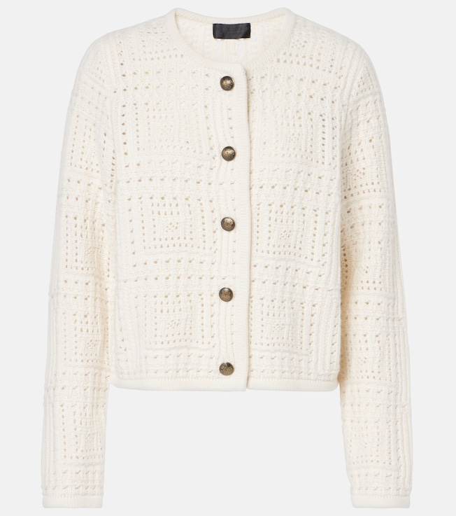 Harry open-knit cashmere cardigan | Nili Lotan