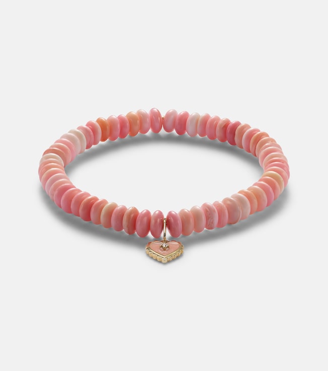 14kt gold beaded bracelet | Sydney Evan