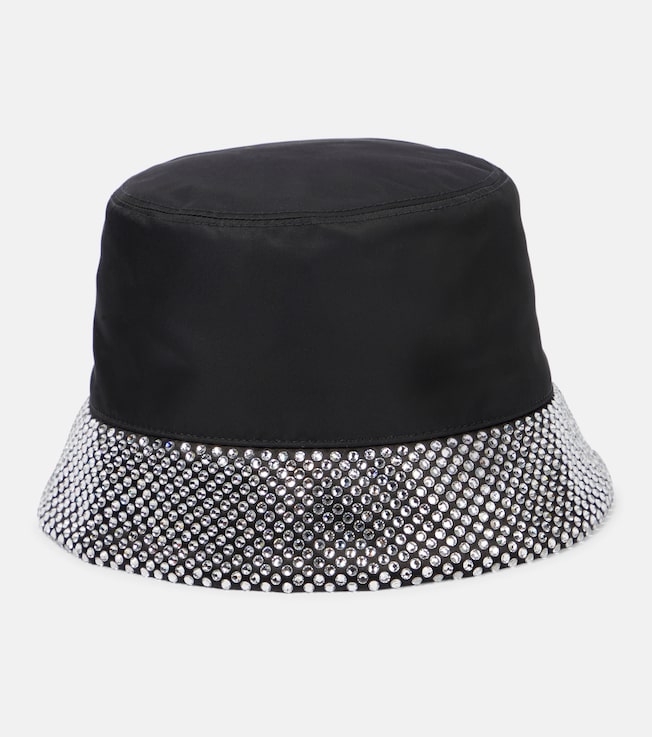Re-Nylon embellished bucket hat | Prada