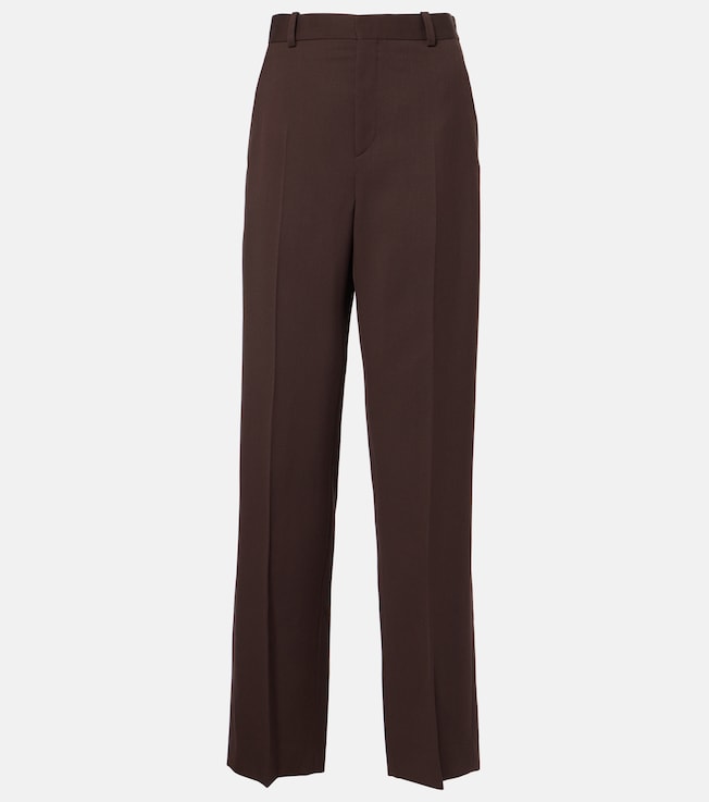 Wool straight pants | Wardrobe.NYC