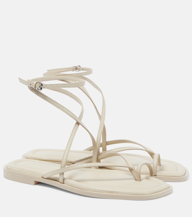 Davis leather thong sandals | A.Emery