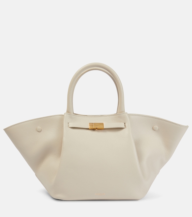 Midi New York leather tote bag | DeMellier