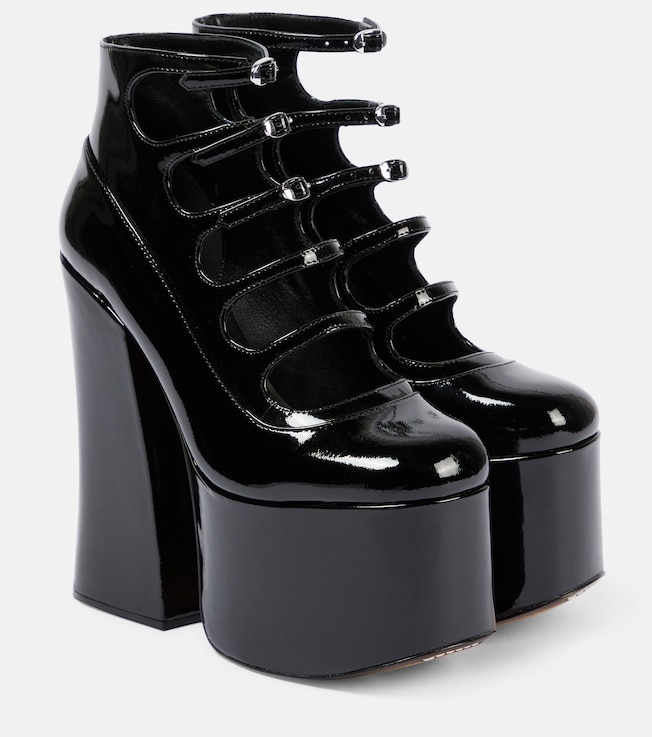 Kiki patent leather platform ankle boots | Marc Jacobs