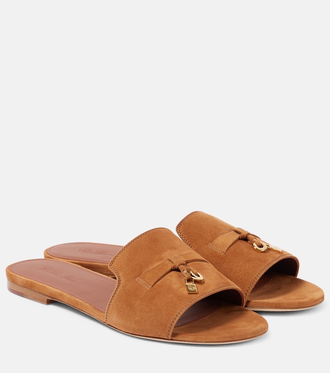 Summer Charms suede sandals | Loro Piana