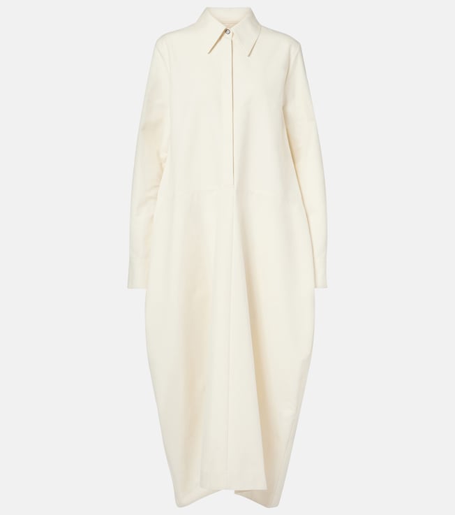 Cotton midi dress | Jil Sander