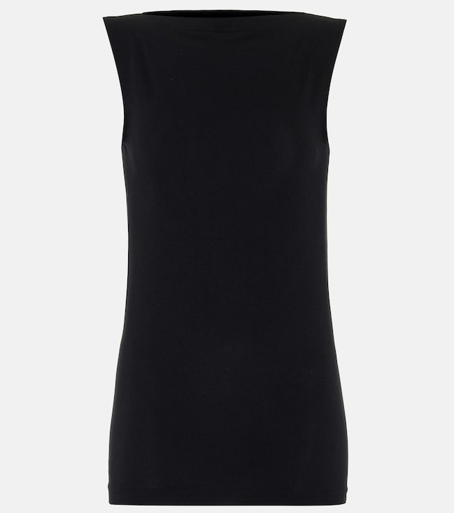 Aurora stretch-jersey tank top | Wolford