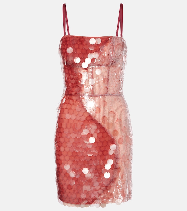 Sequined corset dress | Nensi Dojaka