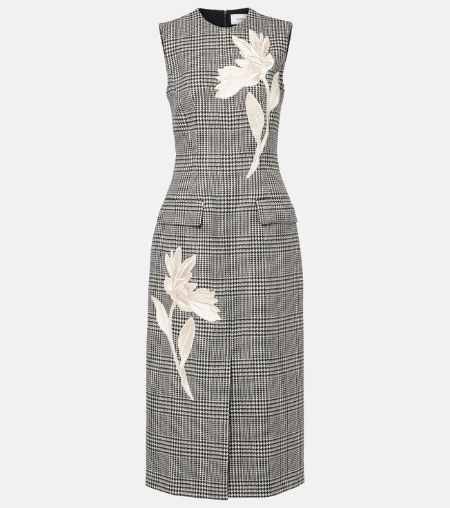 Virgin wool midi dress | Erdem