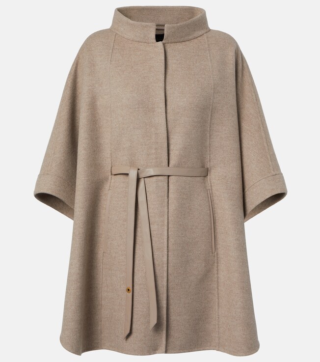 Belted cashmere cape | Loro Piana
