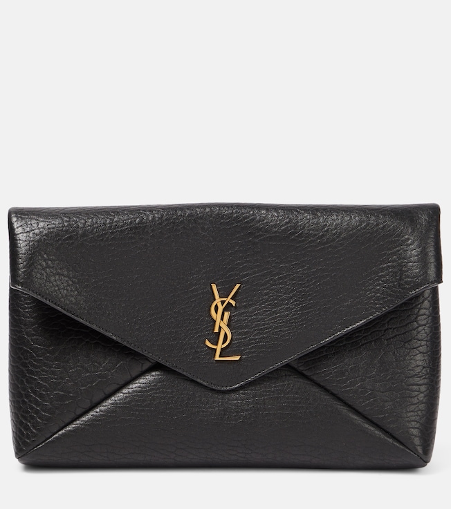 Cassandre Large leather pouch | Saint Laurent